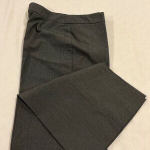 White House Black Market Black/White Plaid/Checkered Wide Leg Pants Size 6